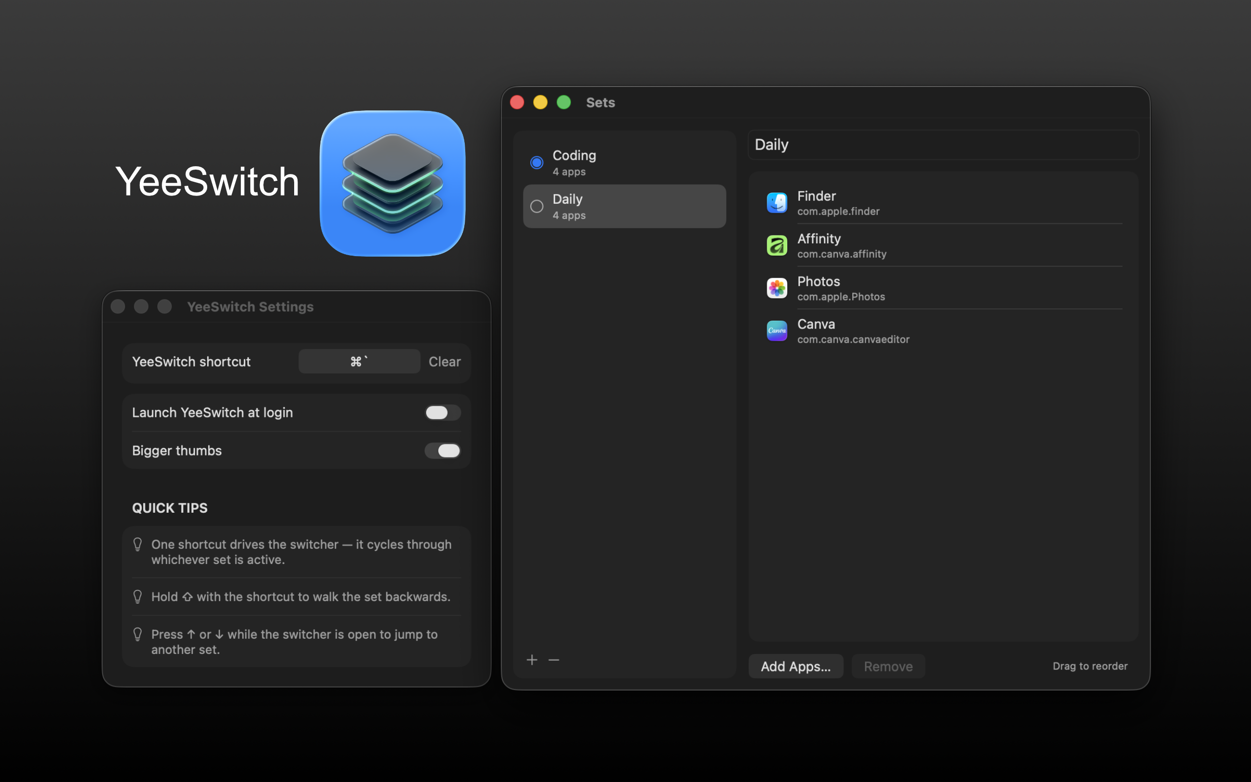 YeeSwitch Interface